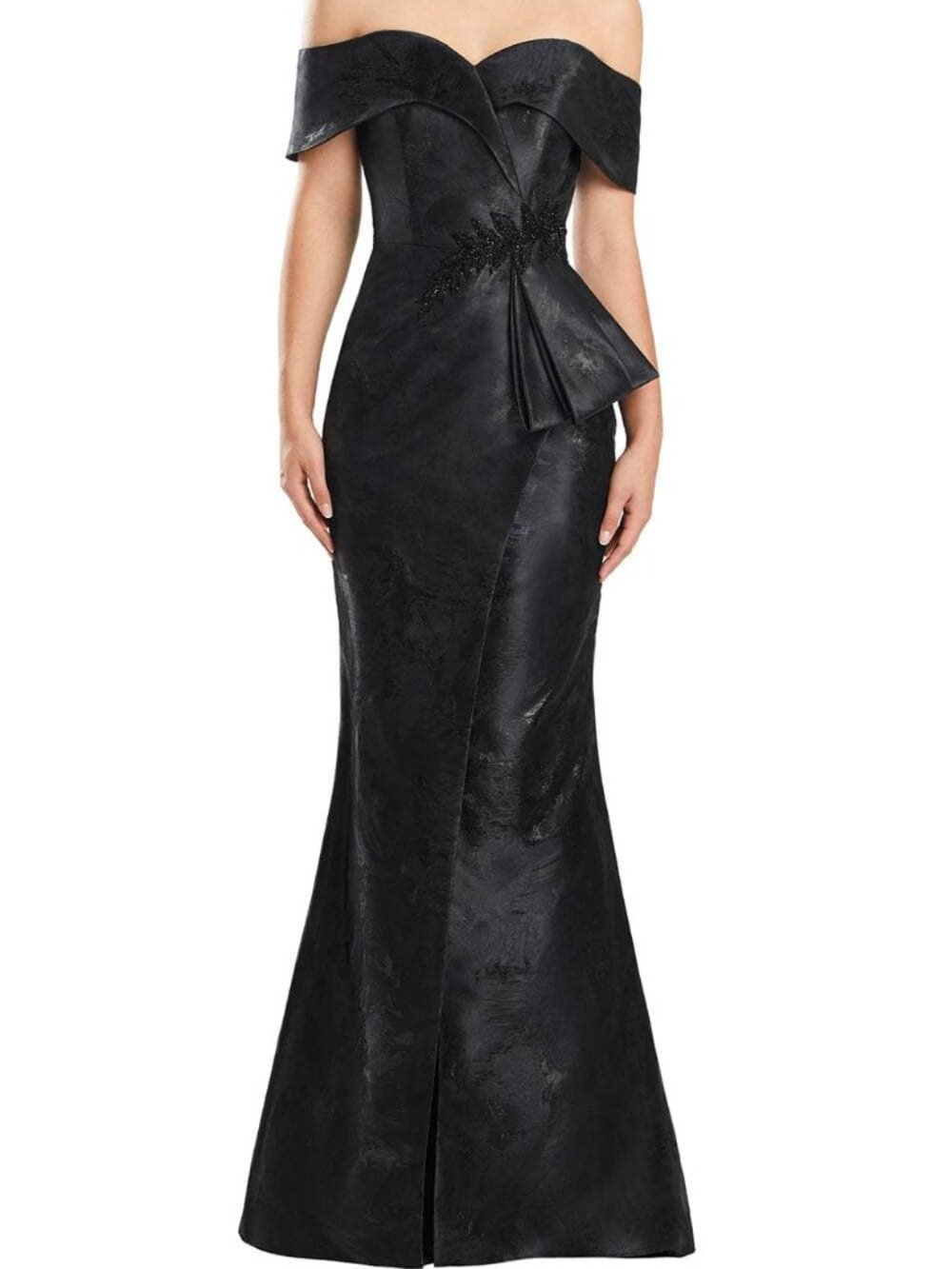 NWT Alexander by Daymor 1852F23 Sweetheart Evening Dress Black size 14